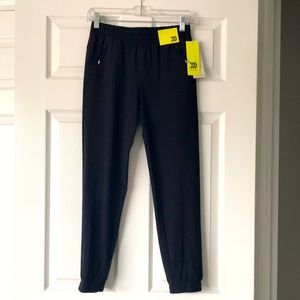 All In Motion, Black Athletic Joggers, Boys Large